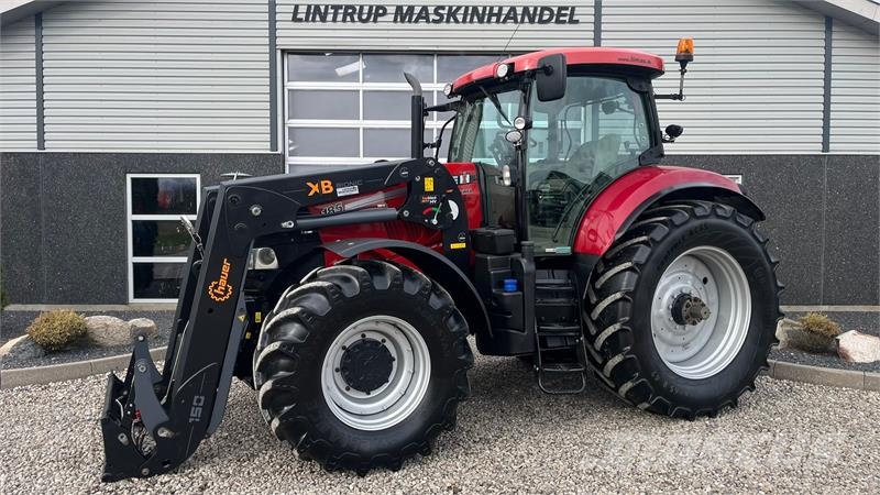 Case IH PUMA 185 CVX Med frontlæsser og frontlift Traktori
