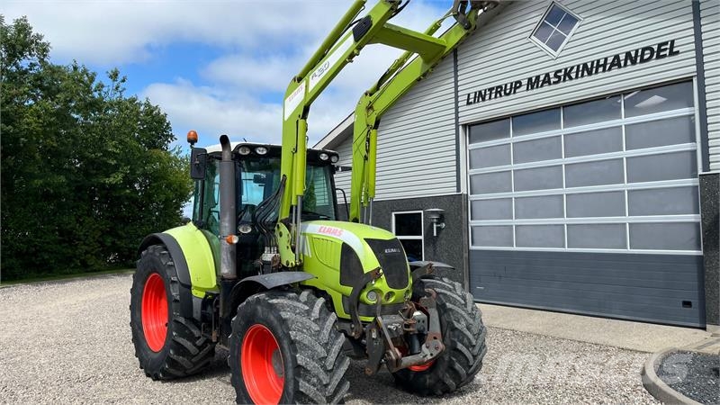 CLAAS Arion 630 CIS Med frontlæsser og frontlift Traktorok