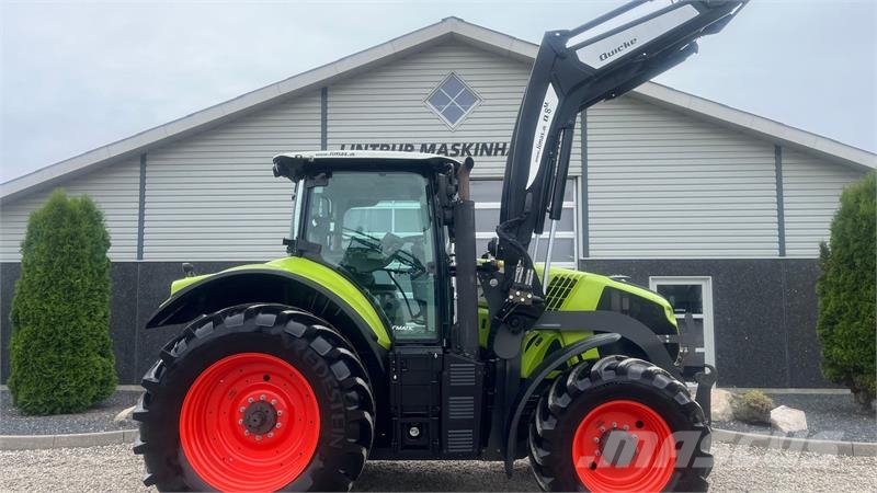 CLAAS Axion 810 CMATIC Med frontlift og frontlæsser 트랙터