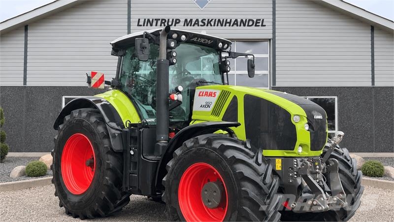 CLAAS Axion 960 CMATIC Cebis med frontlift Traktorer
