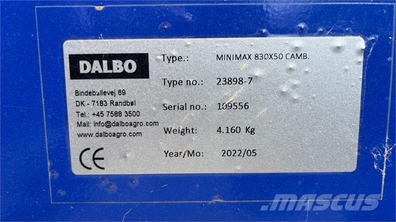 Dal-Bo Minimax 830 50cm cambridge Walzen