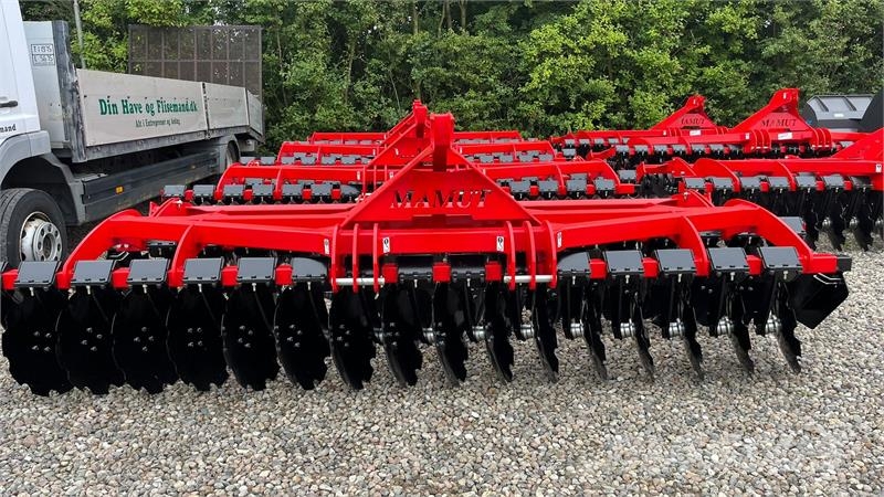 Dexwal Mamut 4 m Med v-rings pakker og 560mm tallerkner Grade de discos