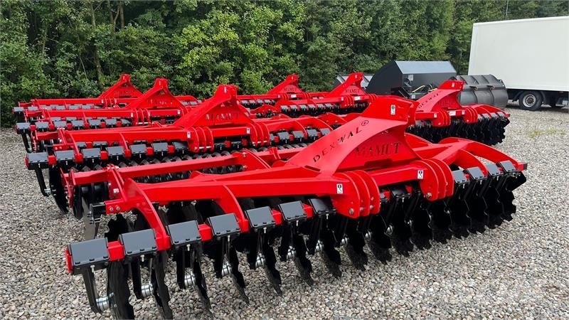 Dexwal Mamut 4 m Med v-rings pakker og 560mm tallerkner Grade de discos