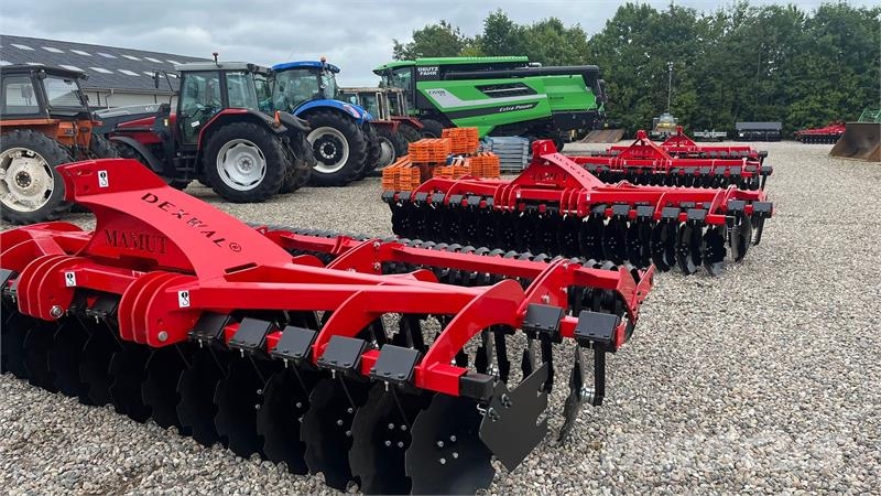 Dexwal Mamut 4 m Med v-rings pakker og 560mm tallerkner Grade de discos