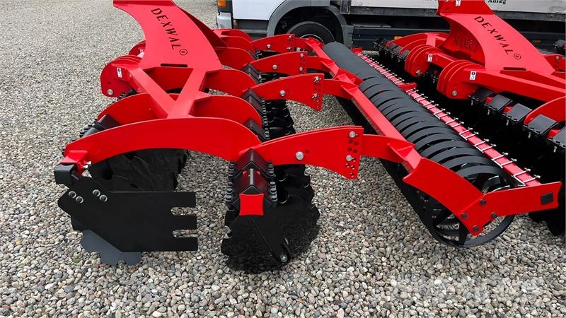 Dexwal Mamut 4 m Med v-rings pakker og 560mm tallerkner Grade de discos