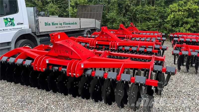 Dexwal Mamut 4 m Med v-rings pakker og 560mm tallerkner Grade de discos