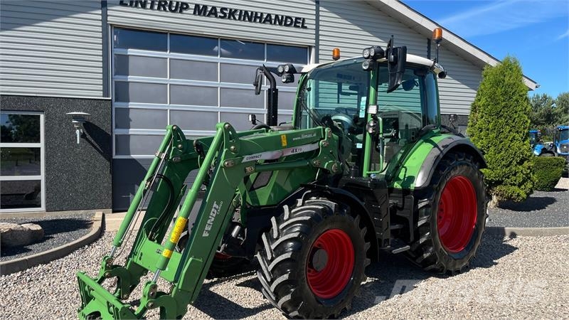 Fendt 313 VARIO Med frontlift og frontlæsser Трактори