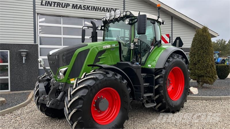 Fendt 828 Vario S4 Profi Plus Med frontlift Трактори