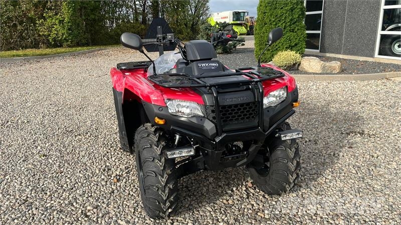 Honda TRX 420FE Traktor STORT LAGER AF HONDA ATV. Vi hj ATVs