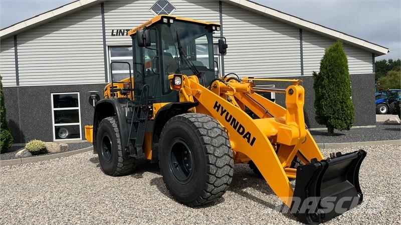 Hyundai 757-9A XTD med lang-arm. En-ejeres maskine med Loc Pás carregadoras de rodas