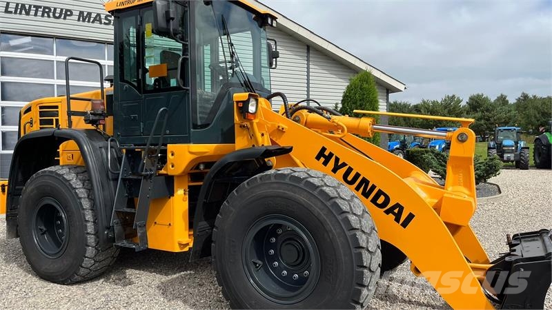 Hyundai 757-9A XTD med lang-arm. En-ejeres maskine med Loc Pás carregadoras de rodas