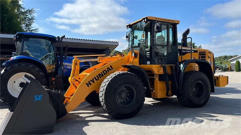 Hyundai 757-9A XTD med lang-arm. En-ejeres maskine med Loc Pás carregadoras de rodas