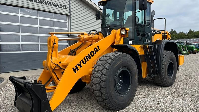 Hyundai 757-9A XTD med lang-arm. En-ejeres maskine med Loc Pás carregadoras de rodas