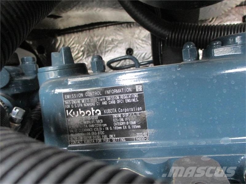 Jiahe JH18 MKII med Kubota motor, udskydelig undervogn o Mini excavadoras < 7t