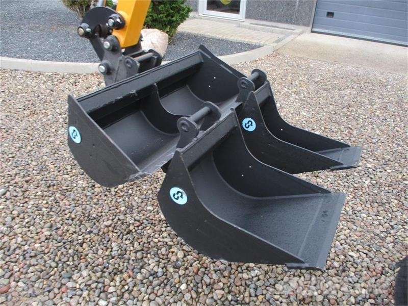 Jiahe JH18 MKII med Kubota motor, udskydelig undervogn o Mini excavadoras < 7t