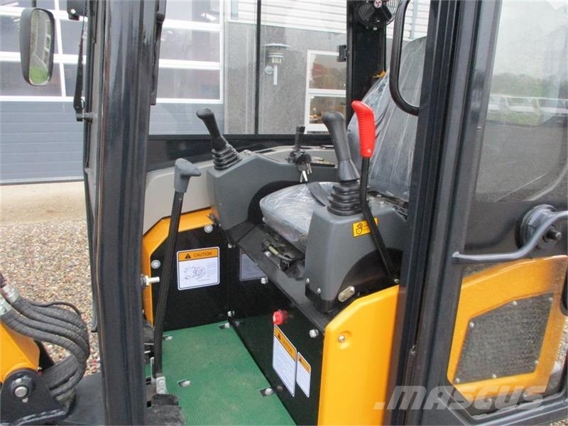 Jiahe JH18 MKII med Kubota motor, udskydelig undervogn o Mini excavadoras < 7t