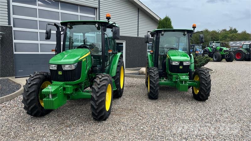 John Deere 5075E Med aircondition og vendegear Traktorer
