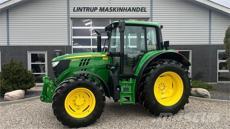 John Deere 6130M med Auto Quard gearkasse og med krybe gear. 트랙터
