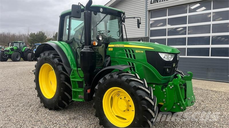 John Deere 6130M med Auto Quard gearkasse og med krybe gear. 트랙터