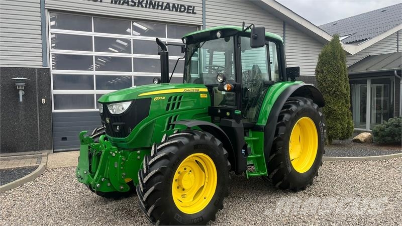 John Deere 6130M med Auto Quard gearkasse og med krybe gear. 트랙터