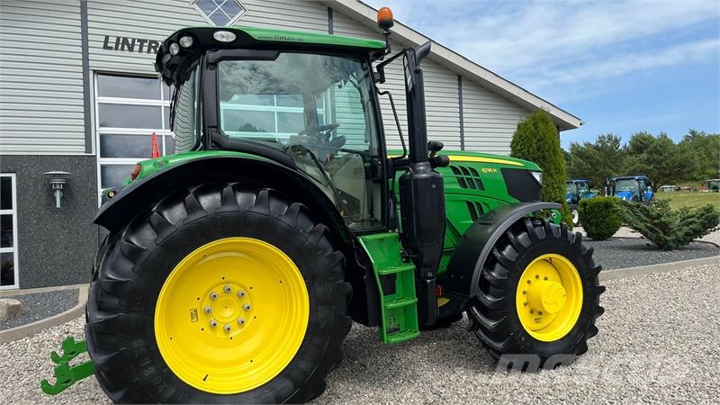 John Deere 6135R Krybegear, frontlift, TLS Affjedret foraksel Traktorer