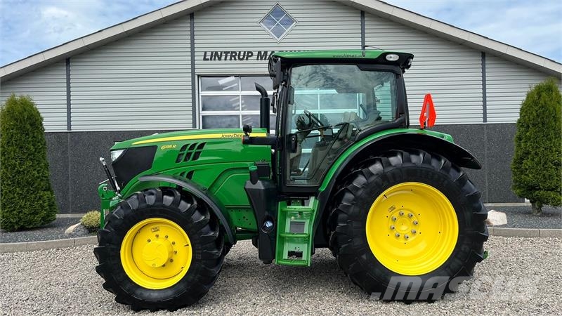 John Deere 6135R Krybegear, frontlift, TLS Affjedret foraksel Traktorer