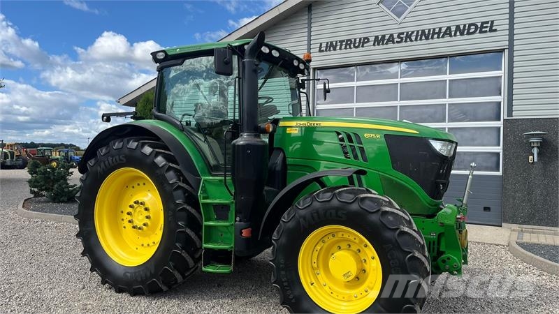 John Deere 6175R Med frontlift og frontPTO samt luft anlæg 트랙터