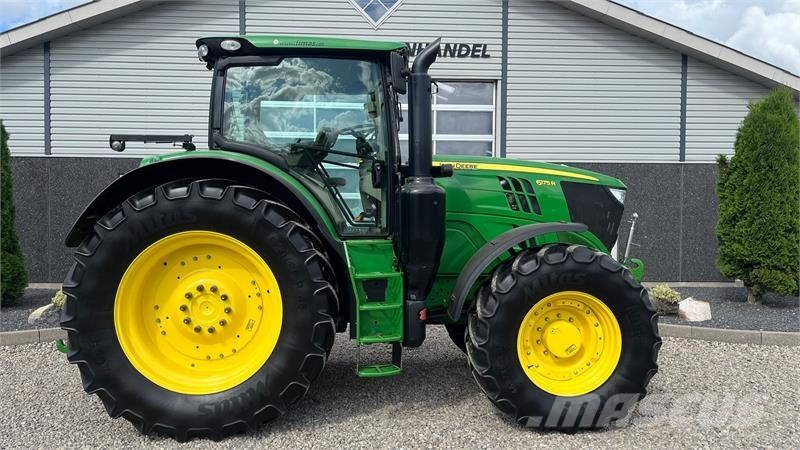 John Deere 6175R Med frontlift og frontPTO samt luft anlæg 트랙터