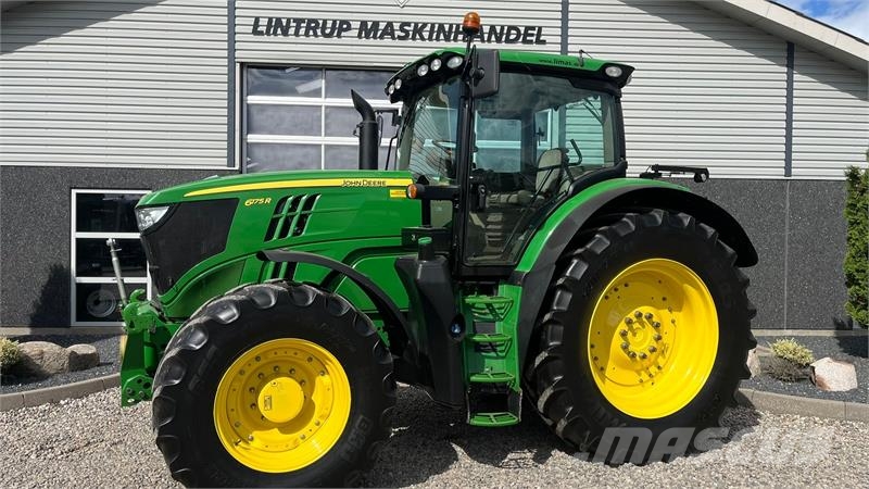John Deere 6175R Med frontlift og frontPTO samt luft anlæg 트랙터