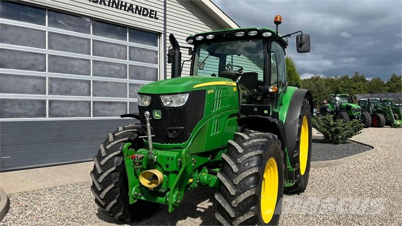John Deere 6175R Med frontlift og frontPTO samt luft anlæg 트랙터