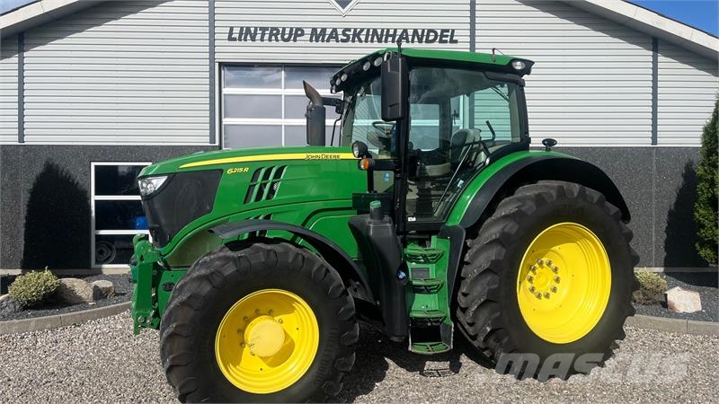 John Deere 6215R AP med frontlift Traktorer