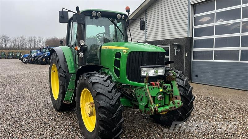 John Deere 6534 Premium med frontlift og frontPTO الجرارات