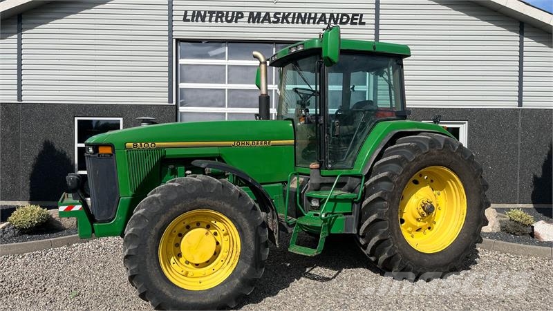 John Deere 8100 Samme ejer siden 2014 Traktoriai