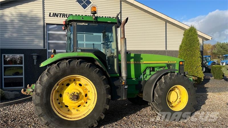 John Deere 8300 Pæn regulær traktor med rigtig gode dæk på. Traktorok