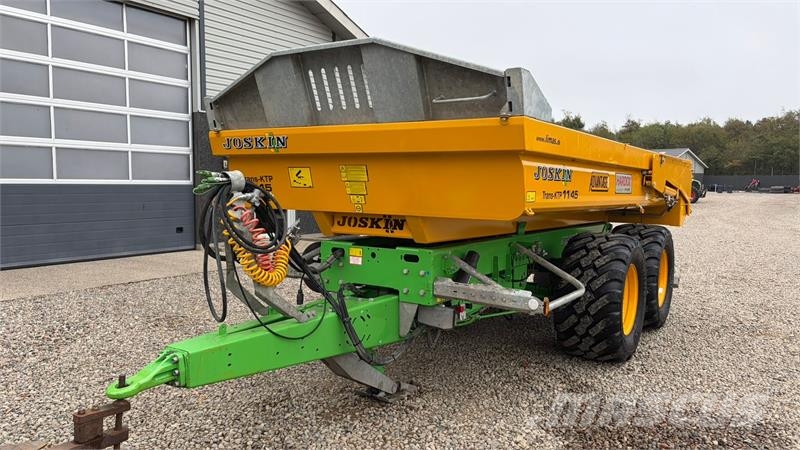 Joskin Trans-KTP 11/45 HARDOX vogn med masser af original Комунальна техніка - Інші