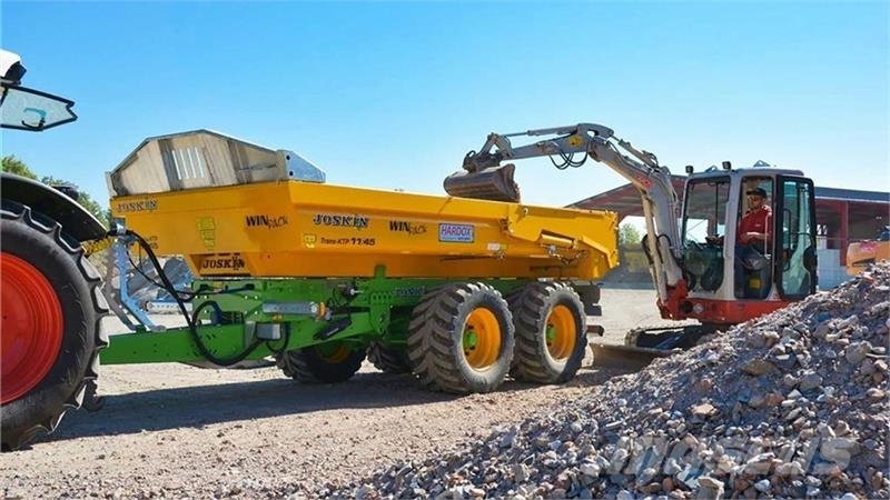 Joskin Trans-KTP 11/45 HARDOX vogn med masser af original Комунальна техніка - Інші