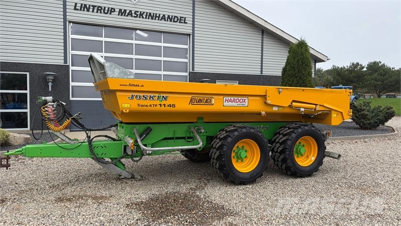 Joskin Trans-KTP 11/45 HARDOX vogn med masser af original Комунальна техніка - Інші