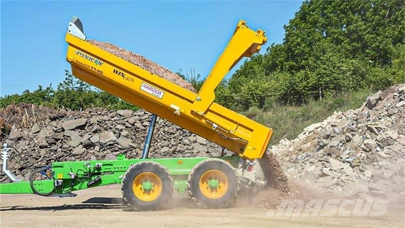 Joskin Trans-KTP 11/45 HARDOX vogn med masser af original Комунальна техніка - Інші