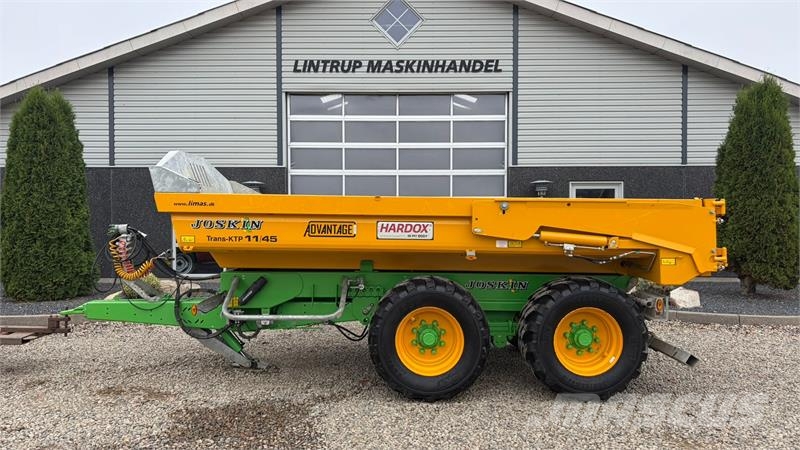 Joskin Trans-KTP 11/45 HARDOX vogn med masser af original Комунальна техніка - Інші