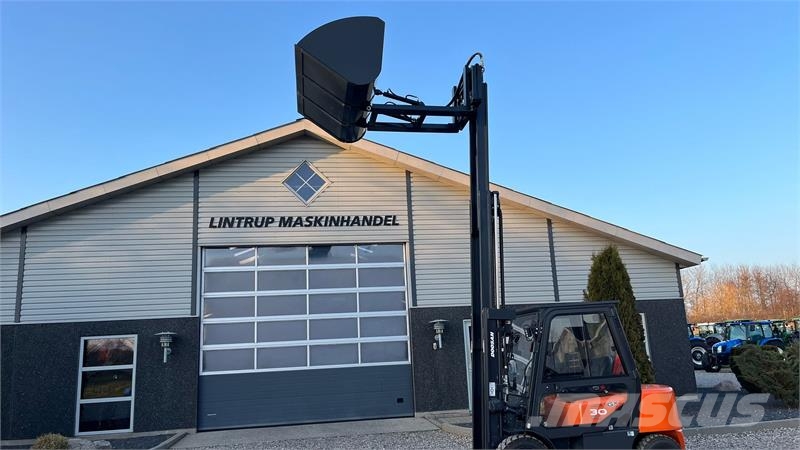 Limas TRUCK SKOVL 2m bred. til montering på pallegafler Diesel gaffeltrucks