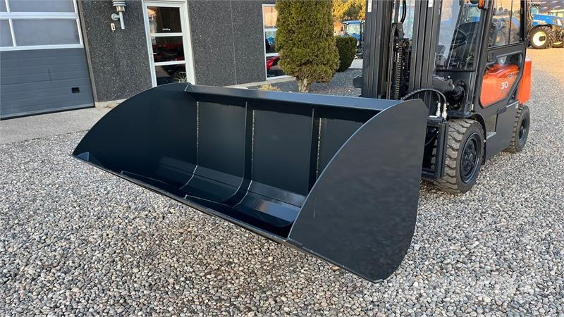 Limas TRUCK SKOVL 2m bred. til montering på pallegafler Diesel gaffeltrucks