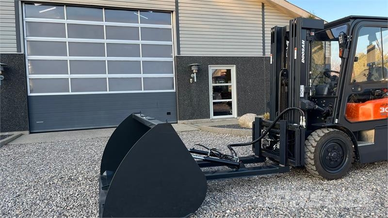 Limas TRUCK SKOVL 2m bred. til montering på pallegafler Diesel gaffeltrucks
