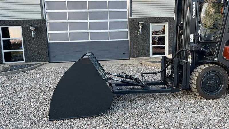 Limas TRUCK SKOVL 2m bred. til montering på pallegafler Diesel gaffeltrucks