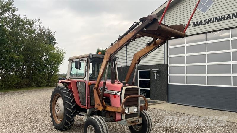 Massey Ferguson 575 Med frontlæsser Traktoren