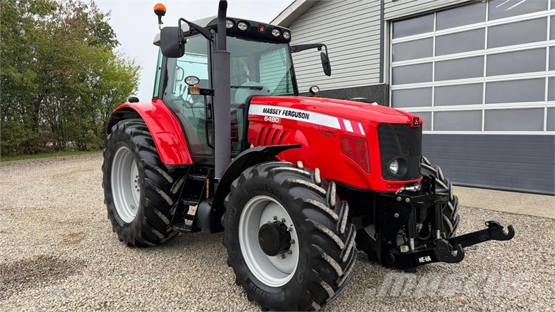 Massey Ferguson 6480 Dyna 6 med frontlift Meget Veldholdt Traktoren