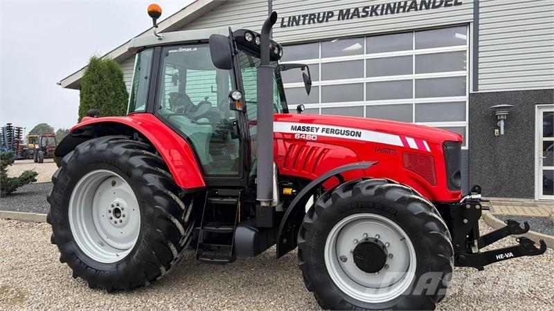 Massey Ferguson 6480 Dyna 6 med frontlift Meget Veldholdt Traktoren