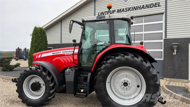 Massey Ferguson 6480 Dyna 6 med frontlift Meget Veldholdt Traktoren