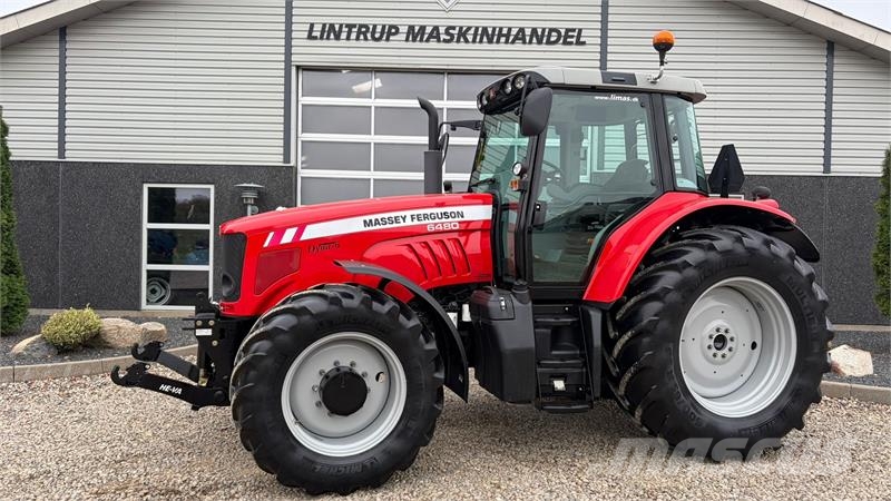 Massey Ferguson 6480 Dyna 6 med frontlift Meget Veldholdt Traktoren