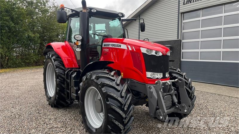 Massey Ferguson 7720 Med frontlift og 4stk næsten nye dæk. 拖拉机/农用车