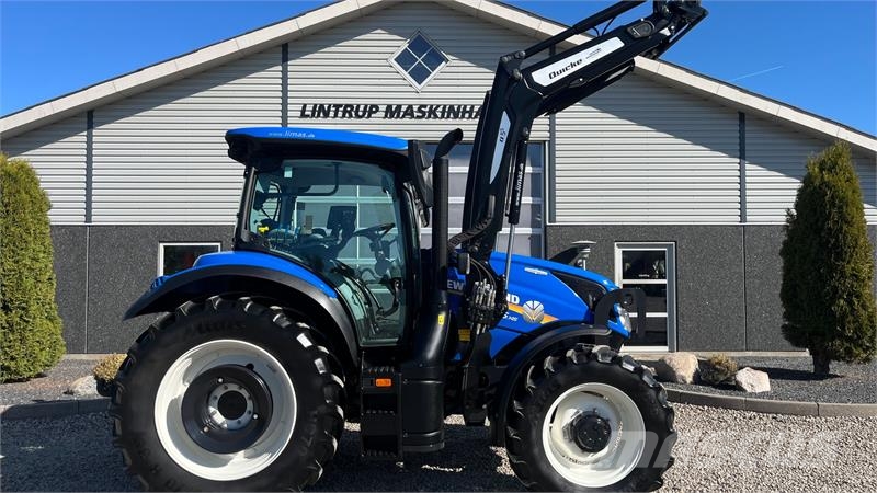 New Holland T6.145 AC Med frontlæsser Traktorid